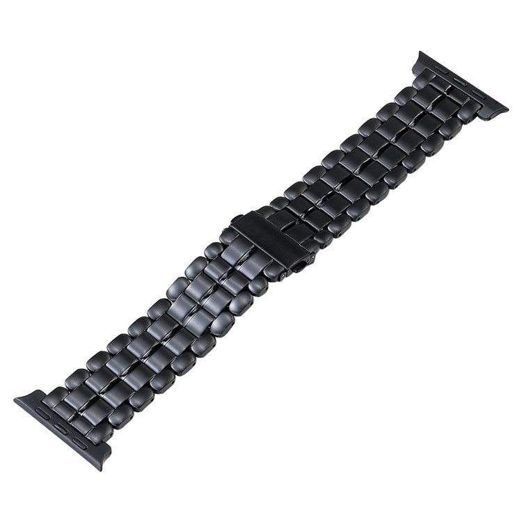 Five Beads Titanium Steel Watch Band, For Apple Watch Series 6 44mm, For Apple Watch Series 5 44mm, For Apple Watch Series 5 40mm, For Apple Watch Series 4 44mm, For Apple Watch 42mm, For Apple Watch Series 3 38mm, For Apple Watch 38mm