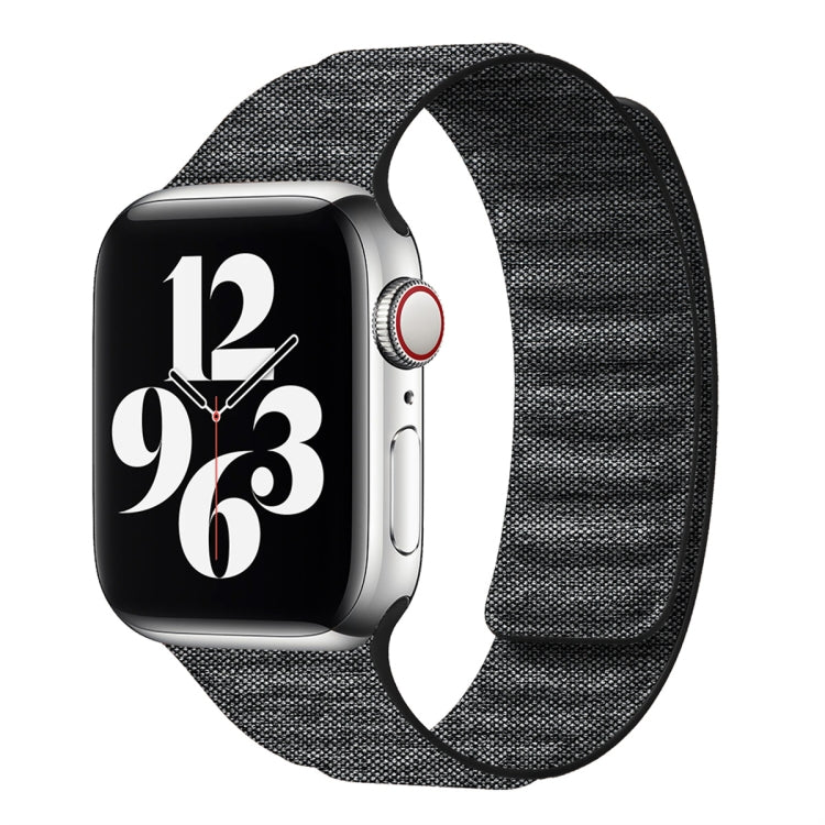 Denim Magnetic Watch Band, For Apple Watch Ultra 49mm, For Apple Watch 8 41mm, For Apple Watch 8 45mm, For Apple Watch SE 2022 40mm, For Apple Watch SE 2022 44mm, For Apple Watch 7 41mm, For Apple Watch 7 45mm, For Apple Watch SE 40mm