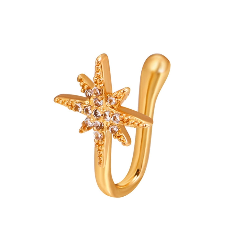 U-shaped Nose Clip Copper Inlaid With Zircon Nose Decoration, Color: G-189 Silver, G-364 Gold, G-365 Silver, G-247 Gold, G-248 Silver, G-251 Gold, G-252 Silver, G-253 Gold, G-254 Silver, G-235 Gold, G-236 Silver, G-231 Gold, G-232 Silver, G-249 Gold