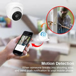 533W / A 3.6mm Lens Wide Angle HD Color 1500 TVL Cmos Sensor CCTV Home Surveillance Dome Camera, Support Day Night Vision - Trustpick