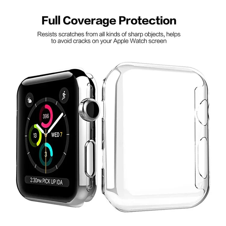 For Apple Watch Series 3 / 2 / 1 42mm Transparent PC Protective Case, For Apple Watch Series 3 / 2 / 1 42mm