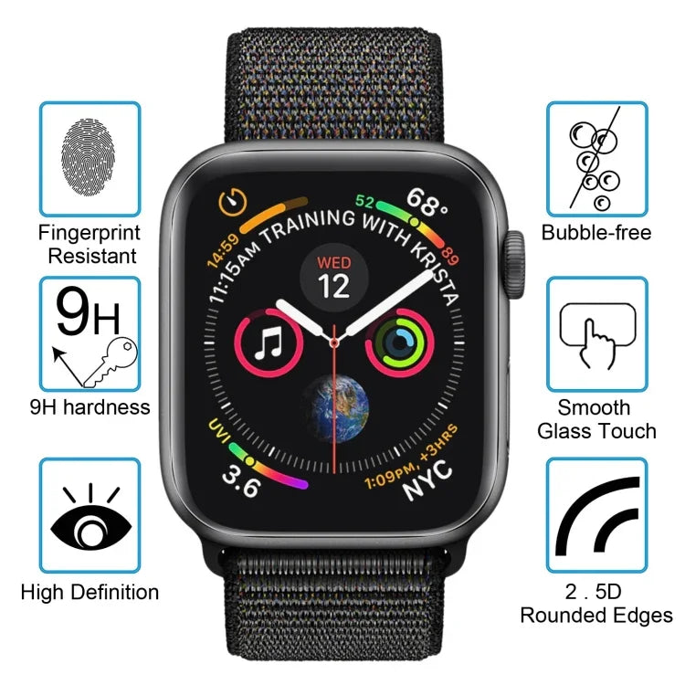 ENKAY Hat-Prince 3D Full Screen PET Curved Heat Bending HD Screen Protector For Apple Watch Series 6 / 5 / 4 / Watch SE 40mm, For Apple Watch Series 6 / 5 / 4 / Watch SE 40mm