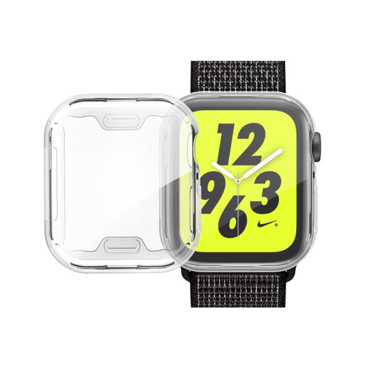 Full Coverage Plating TPU Case For Apple Watch Series 6 / 5 / 4 / Watch SE 44mm, For Apple Watch Series 6 / 5 / 4 / Watch SE 44mm
