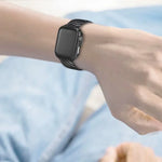 Genuine Leather Carbon Fiber Strap + Frame for Apple Watch Series 3 & 2 & 1 42mm, Apple Watch Series 3 & 2 & 1 42mm