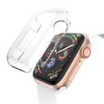 For Apple Watch Series 6 / 5 / 4 / Watch SE 44mm Full Coverage PC Case(Transparent), For Apple Watch Series 6 / 5 / 4 / Watch SE 44mm
