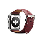 Denior Environmental Luxury Car Watch Leather Watch Band for Apple Watch Series 10 42mm / 9&8&7 41mm / SE 3&SE 2&6&SE&5&4 40mm / 3&2&1 38mm