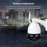 QX5 2.0 Million Pixels 1080P HD 20X Zoom Wireless WiFi Dome Smart Camera, Support Infrared Night Vision / Motion Detection / Voice Intercom / TF Card, AU Plug, WiFi Version