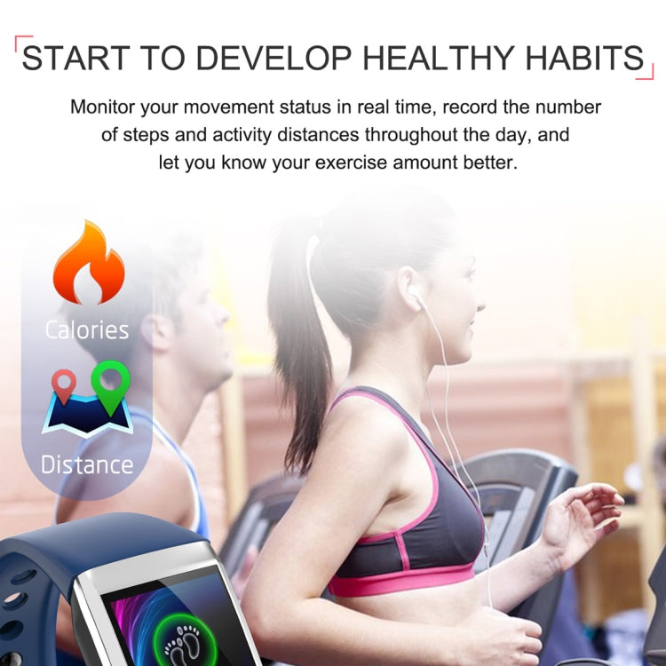 TD19 1.14 inches IPS Screen Smart Bracelet IP67 Waterproof, Support Call Reminder / Heart Rate Monitoring / Blood Pressure Monitoring / Sleep Monitoring /  Remote Camera
