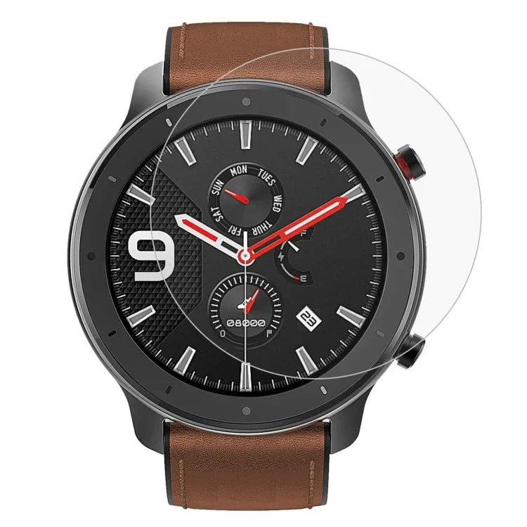 For Amazfit GTR 47mm 0.26mm 2.5D 9H Tempered Glass Film Screen Protector, For Amazfit GTR 47mm