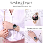 AK15 Fashion Smart Female Bracelet, 1.08 inch Color LCD Screen, IP67 Waterproof, Support Heart Rate Monitoring / Sleep Monitoring / Remote Photography