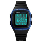 SKMEI 1278 Fashionable Outdoor 50m Waterproof Digital Watch Student Sports Wrist Watch Support 5 Group Alarm Clocks