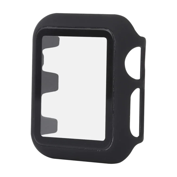 PC + Glass Protective Case For Apple Watch Series 6 / 5 / 4 / Watch SE 44mm, For Apple Watch Series 6 / 5 / 4 / Watch SE 44mm