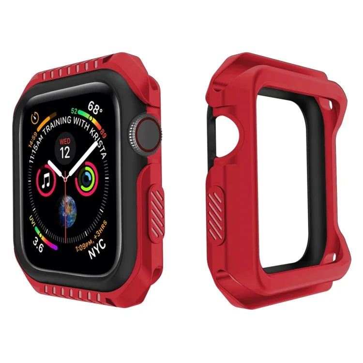 Smart Watch Shockproof Two Color Protective Case For Apple Watch Series 3 / 2 / 1 42mm, For Apple Watch Series 3 / 2 / 1 42mm (Black Red), For Apple Watch Series 3 / 2 / 1 42mm (Black Yellow), For Apple Watch Series 3 / 2 / 1 42mm (Pink Blue)          ...