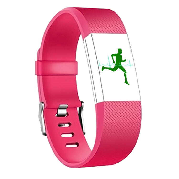Square Pattern Adjustable Sport Watch Band for FITBIT Charge 2, Size: L, 12.5x8.5cm, L, Coral Red, L, Navy Blue, L, Dark Purple, L, Purple, L, Orange, L, Cyan, L, Pink, L, Red, L, Green, L, Rose Red, L, Grey, L, Sky Blue, L, Blue, L, White, L, Aqua Blu...