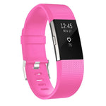 Square Pattern Adjustable Sport Watch Band for FITBIT Charge 2, Size: L, 12.5x8.5cm, L, Coral Red, L, Navy Blue, L, Dark Purple, L, Purple, L, Orange, L, Cyan, L, Pink, L, Red, L, Green, L, Rose Red, L, Grey, L, Sky Blue, L, Blue, L, White, L, Aqua Blu...