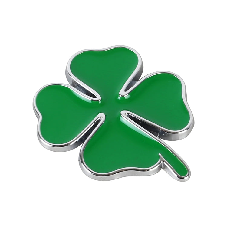 Four Leaf Clover Luck Symbol Badge Labeling Sticker Styling Car Decoration, Size: 4x3x0.3cm, Size: 4x3x0.3cm