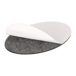 Car Oval Style VIP Metal Personalized Decorative Stickers, Size: 6.5 x 3.5 x 0.5cm, Oval Style VIP
