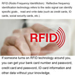 100pcs Aluminum Foil Anti Theft RFID Blocking Sleeve Card Protector, Size: 9.1*6.3cm, RFID SAFE 100pcs