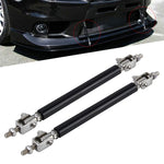 2 PCS Car Modification Large Surrounded By The Rod Telescopic Lever Front and Rear Bars Fixed Front Lip Back Shovel Adjustable Small Rod, Length: 7.5cm, Length: 7.5cm