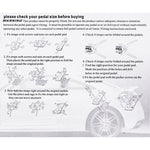 CS-321 3 in 1 Non-Slip Manual Car Truck Pedals Foot Brake Pad Cover Set