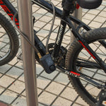Bicycle Password Alarm IP44 Waterproof Burglar Vibration Alarm