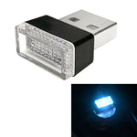 Universal PC Car USB LED Atmosphere Lights Emergency Lighting Decorative Lamp, Red Light, Yellow Light, Ice Blue, Blue Light, Pink Light, Green Light