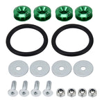 4 PCS Car Modified Screw Gaskets Bodywork Stainless Steel Gasket Bolts, Diameter: 24mm