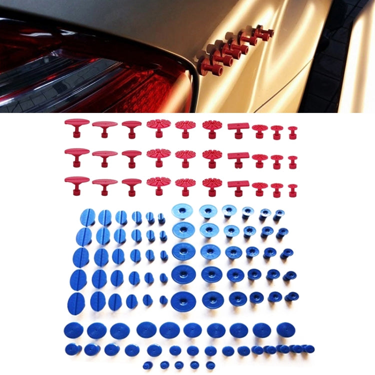 120 in 1 Auto PDR Plastic Ding Glue Tabs Paintless Dent Removal Car Repair Tools Kits Glue Puller Sets Tabs PDR Tools, 120 in 1