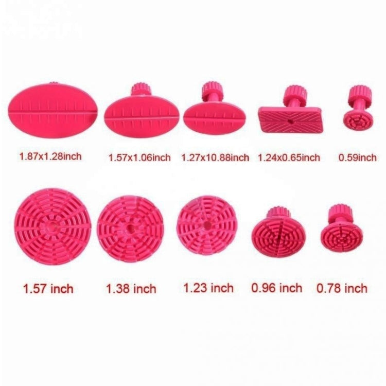 120 in 1 Auto PDR Plastic Ding Glue Tabs Paintless Dent Removal Car Repair Tools Kits Glue Puller Sets Tabs PDR Tools, 120 in 1