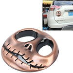 Skull Bone Shape Auto Sticker 3D Metal Fashion Car Stickers, Skull Bone, Skull Bone2, Skull Bone White, Skull Bone Yellow