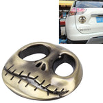 Skull Bone Shape Auto Sticker 3D Metal Fashion Car Stickers, Skull Bone, Skull Bone2, Skull Bone White, Skull Bone Yellow