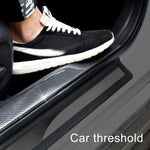 Universal Car Door Threshold Decoration Strip Decorative Sticker, Size : 3CM x 3M, Size : 3CM x 3M(Black)