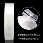 Acrylic Rubber Kitchen and Bathroom Waterproof Moisture-proof Tape Mildew Proof Stickers Size: 2cm x 3m, Thickness: 0.5mm, 2cm x 3m