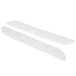 2 PCS Universal Car Auto Rubber Body Bumper Guard Protector Strip Sticker