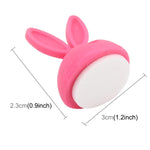 6 PCS CC-941 Rabbit Shape Single Hole Cable Clips Holder, Cable Management System and Cord Organizer Solution, 6 PCS C Rabbit Shape(Black), 6 PCS C Rabbit Shape(Pink), 6 PCS C Rabbit Shape(Green), 6 PCS C Rabbit Shape(Yellow)