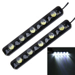 2 PCS 5W 150 LM 6000K DRL Daytime Running Light with 5 SMD-5050 Lamps, DC 12V, 5W