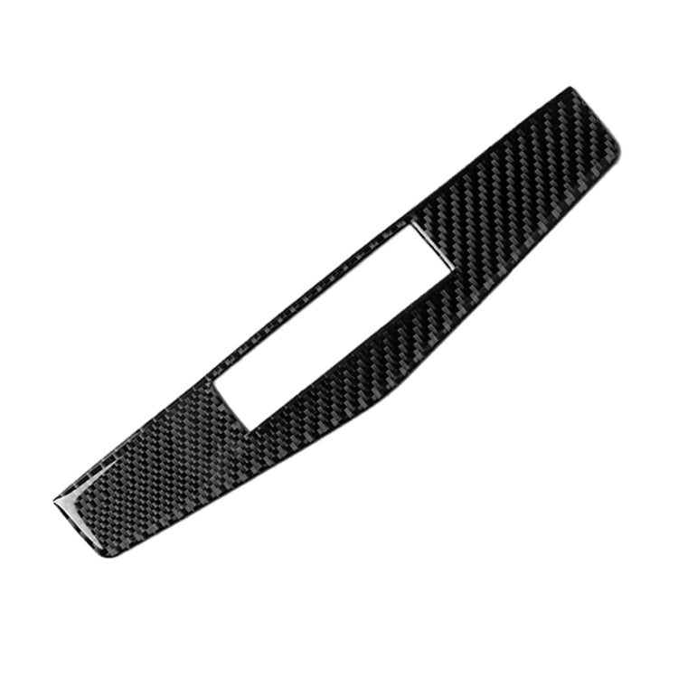 Car Carbon Fiber Center Console Panel Decorative Sticker for Mercedes-Benz W204 C Class 2007-2010, Center Console (C)