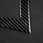 Car German Flag Carbon Fiber Central Control CD Panel Decorative Sticker for Mercedes-Benz W204 2011-2013 7-buttons, Central Control CD Panel (German Flag)