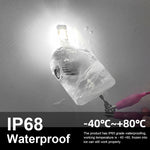 2 PCS M3 H4 DC9-32V / 17W / 6500K / 2000LM IP68 Car LED Headlight Lamps, H4