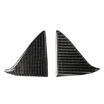 Car Carbon Fiber Front Inner Door A Triangle Decorative Sticker for Mazda Axela 2017-2018, Front Inner Door A Triangle