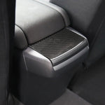 Car Carbon Fiber Rear Sundries Cover Decorative Sticker for Honda Tenth Generation Civic 2016-2019, Rear Sundries Cover