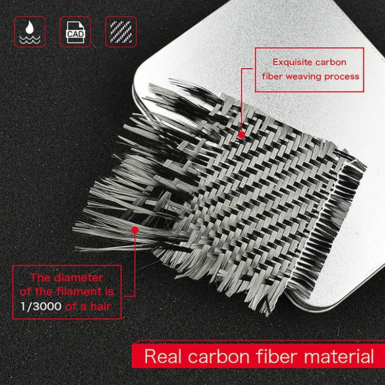 5 in 1 Car Carbon Fiber Central Console Decorative Sticker for Chevrolet Camaro 2017-2019, Left Drive, Central Console