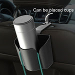Car Back Seat Hook Trash Rubbish Garbage Can Mobile Phone Holder Storage Box