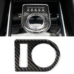 Carbon Fiber Car Gear Display Decorative Sticker for Jaguar F-PACE, Gear Display