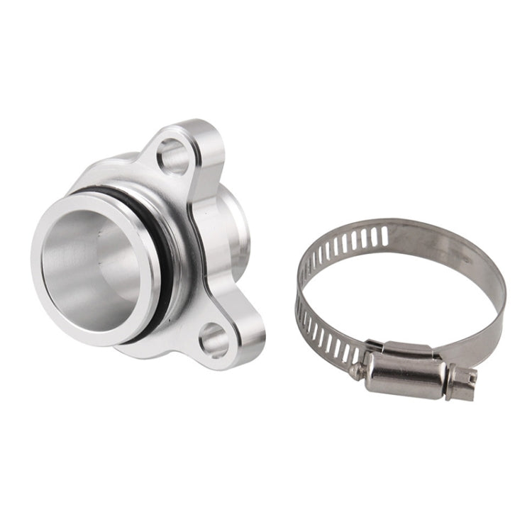 Car Water Hose Joint Pipe Adaptor with Clamps for BMW 335i, Size: 28mm, Silver