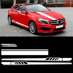 5 in 1 Car Styling Stripe Hood PVC Sticker Auto Decorative Sticker, D-935
