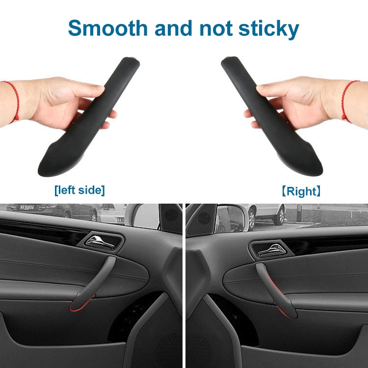 Car Rear Right Inside Doors Handle Pull Trim Cover for Mercedes-Benz C-class W203 -2007 , Left Driving, Rear Right (Black), Rear Right (Grey), Rear Right (Beige)
