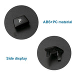 Car Gear Lever Auto Parking Button Letter P Cap for BMW G Chassis Series, Left Driving, For BMW G Chassis Series (Black), For BMW G Chassis Series (Blue), For BMW G Chassis Series (Red)