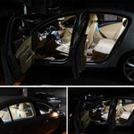 2 PCS 39mm DC12V / 2.5W / 6000K / 170LM 6LEDs SMD-3030 Car Reading Lamp Dome Light, 39mm
