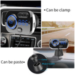 BC49BQ Car Digital Radio Receiver Bluetooth MP3 Player FM Transmitter Voice Assistant QC3.0 Quick Charger, BC49BQ